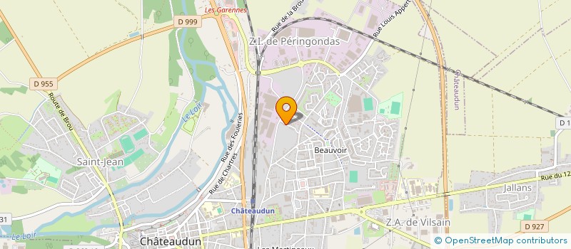 localisation de l'entreprise COLLECTIF APEJM POUR TOUS à CHATEAUDUN