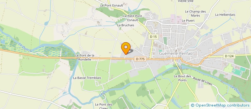 localisation de l'entreprise COLLECTIF API THINKING à GUEMENE-PENFAO