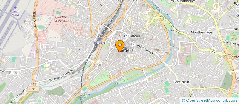localisation de l'entreprise COLLECTIF ARF à POITIERS