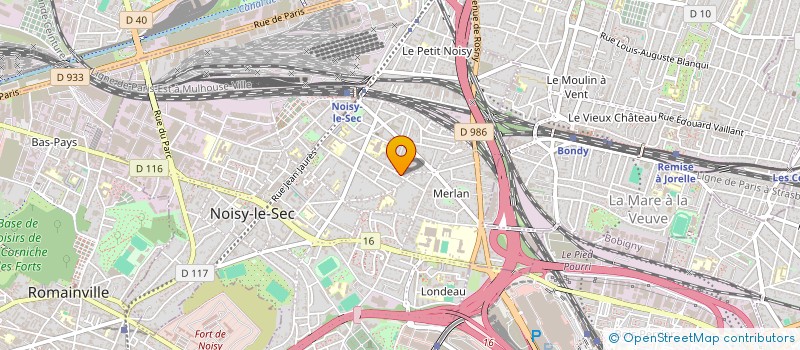 localisation de l'entreprise COLLECTIF ART'DEMMENT  MONTREUIL