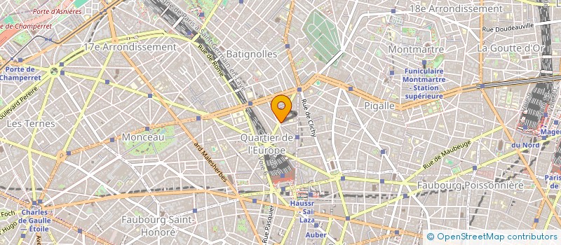 localisation de l'entreprise COLLECTIF ARTISTIQUE BIENVENUE  PARIS