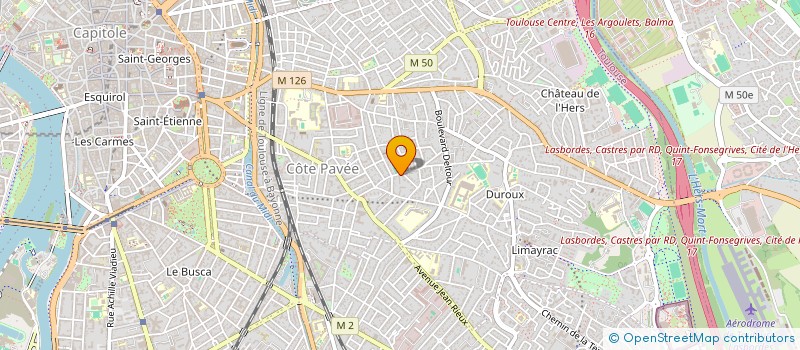 localisation de l'entreprise COLLECTIF ARTISTIQUE ET CULTUREL ANACAONA à TOULOUSE