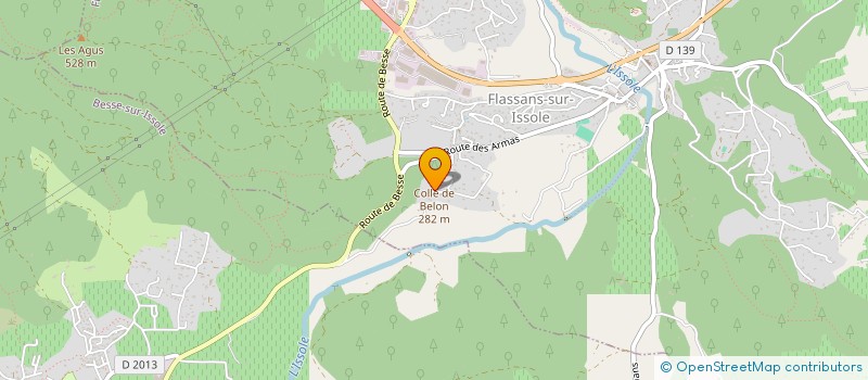 localisation de l'entreprise COLLECTIF ASSOCIATIF PHOENIX (CAP)  FLASSANS-SUR-ISSOLE