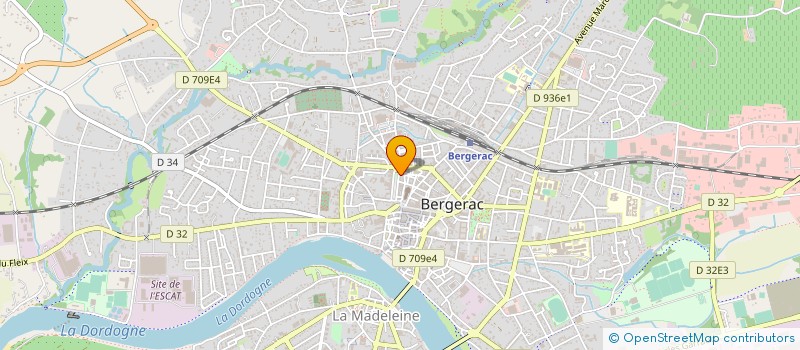 localisation de l'entreprise COLLECTIF ASSOCIATIONS ET PERSONNES  BERGERAC