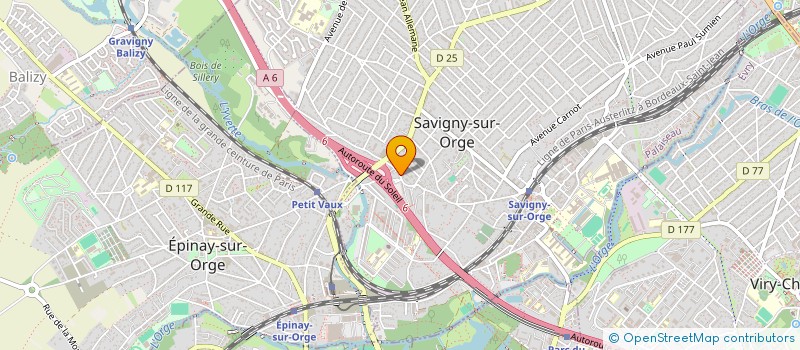 localisation de l'entreprise COLLECTIF AUTRUCHE à SAVIGNY-SUR-ORGE