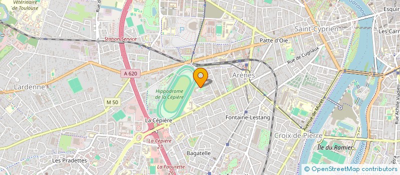 localisation de l'entreprise COLLECTIF AVENTURE PARTAGEE à TOULOUSE