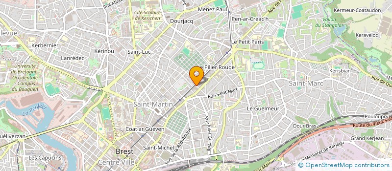 localisation de l'entreprise COLLECTIF BALLAST à BREST