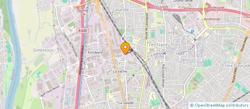 localisation de l'entreprise COLLECTIF BALLE PERDUE à TOULOUSE