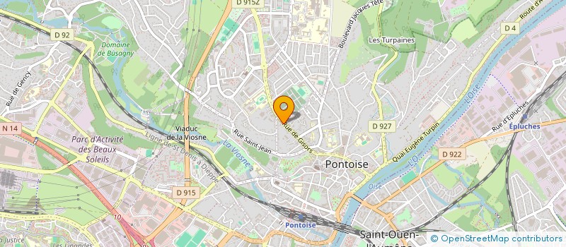 localisation de l'entreprise COLLECTIF BASIQUE  PONTOISE