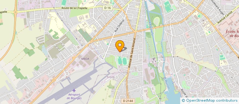 localisation de l'entreprise COLLECTIF BENTO OU TARD  BOURGES