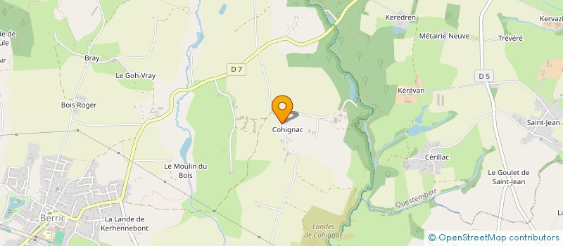 localisation de l'entreprise COLLECTIF BIOGAZ BERRIC à BERRIC