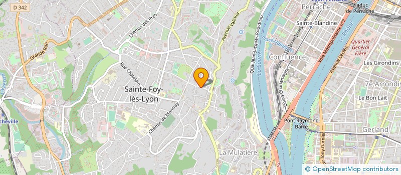 localisation de l'entreprise COLLECTIF BIS  LYON