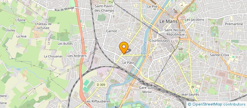 localisation de l'entreprise COLLECTIF BLUE DOLLZ  LE MANS