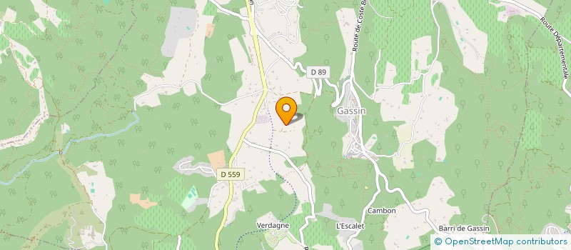 localisation de l'entreprise COLLECTIF BOITE NOIRE  GASSIN