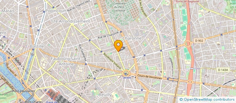 localisation de l'entreprise COLLECTIF BONNES MINES  PARIS