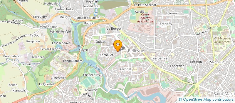 localisation de l'entreprise COLLECTIF BRESTOIS POUR L EMPLOI à BREST