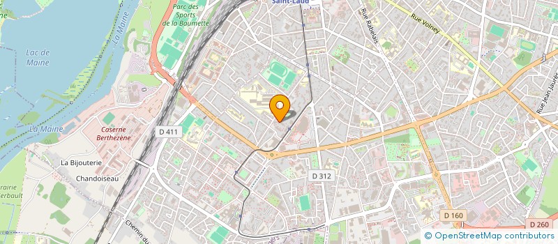 localisation de l'entreprise COLLECTIF C DANS C à ANGERS