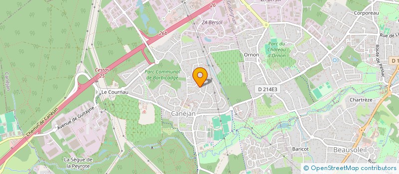 localisation de l'entreprise COLLECTIF CANEJAN EN TRANSITION  CANEJAN