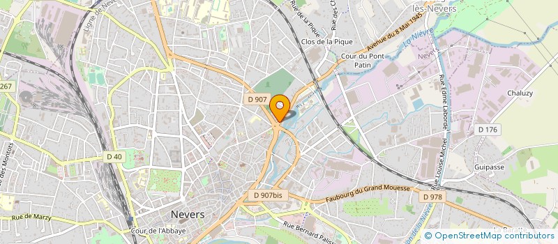 localisation de l'entreprise COLLECTIF CARBONE CAFE à NEVERS