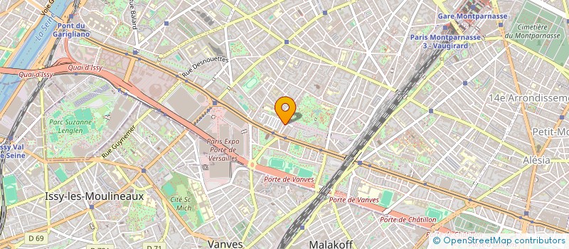 localisation de l'entreprise COLLECTIF CATALYSE  PARIS