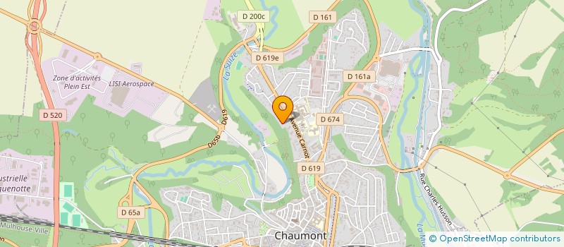 localisation de l'entreprise COLLECTIF CHAUMONT A VELO à CHAUMONT