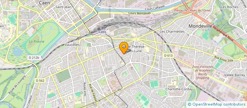 localisation de l'entreprise COLLECTIF CITOYEN ET REPUBLICAIN BIENVENUE EN NORMANDIE à CAEN