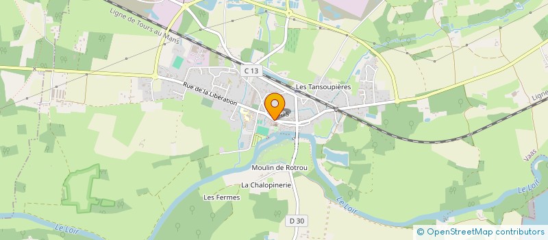 localisation de l'entreprise COLLECTIF CITOYEN VEDAQUAIS (C.C.V) à VAAS