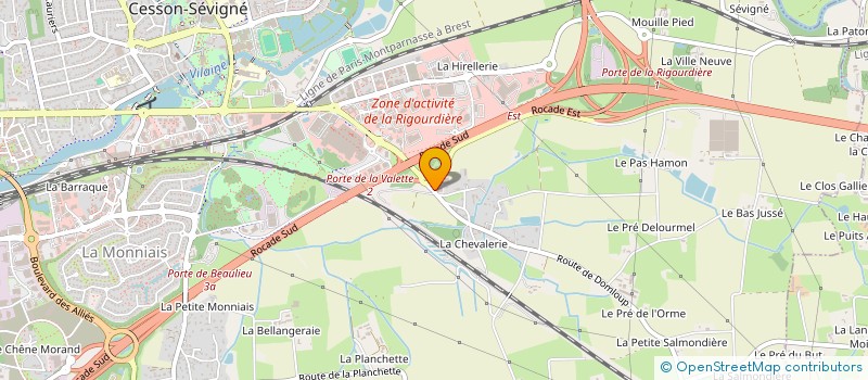 localisation de l'entreprise COLLECTIF - COLLECTOR à CESSON-SEVIGNE