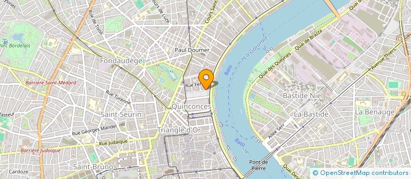 localisation de l'entreprise COLLECTIF COSME  BORDEAUX