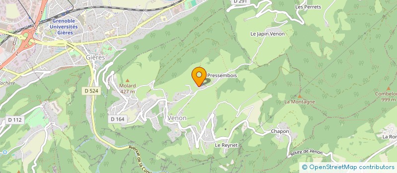 localisation de l'entreprise COLLECTIF CRAPULES  VENON