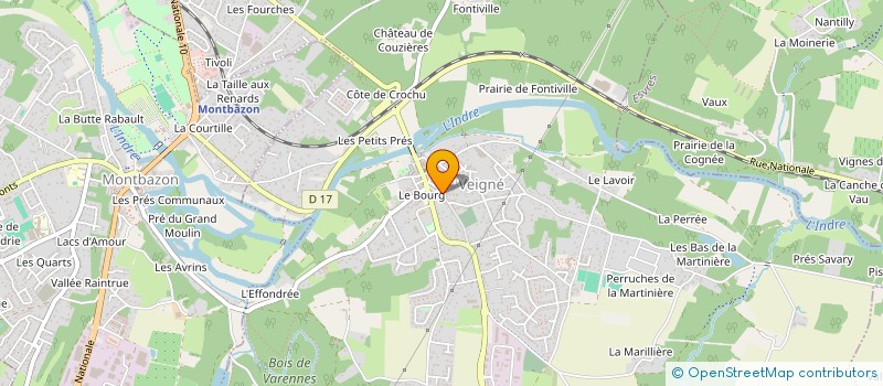 localisation de l'entreprise COLLECTIF CREAMBULLE à VEIGNE