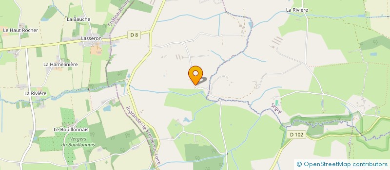 localisation de l'entreprise COLLECTIF CREATEURS D'ANJOU  SAINT-SIGISMOND