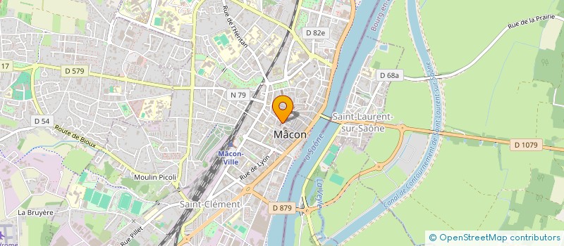 localisation de l'entreprise COLLECTIF CRESCENT à MACON