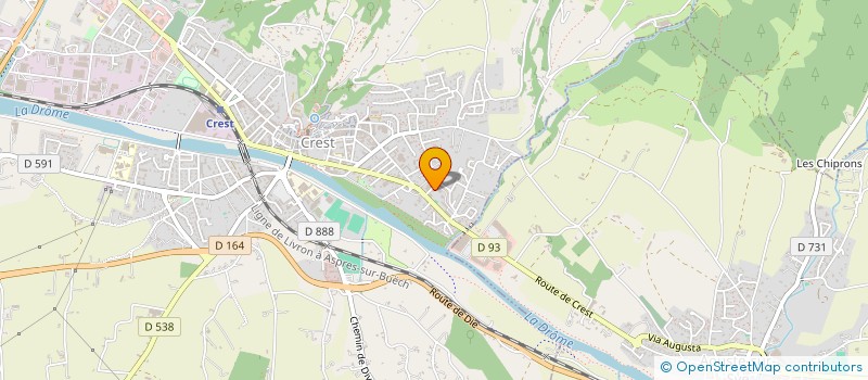 localisation de l'entreprise COLLECTIF CUBE à CREST