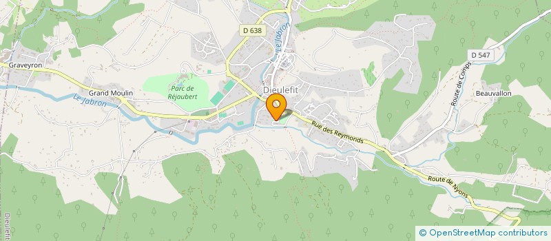 localisation de l'entreprise COLLECTIF D ACCUEIL PARENTS ENFANTS à DIEULEFIT