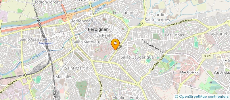 localisation de l'entreprise COLLECTIF D'ACTEURS DE LA SOLIDARITE INTERNATIONALE DU ROUSSILLON (CASIR) à PERPIGNAN