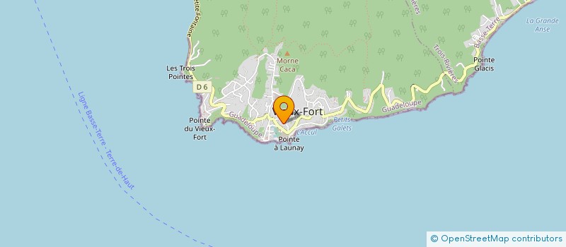 localisation de l'entreprise COLLECTIF D'AMELIORATION DES CONDITIONS DE TRAVAIL DES URGENCES ET DU SMUR CHBT à VIEUX-FORT