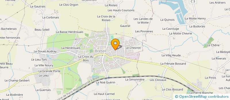 localisation de l'entreprise COLLECTIF D'AUTEURS DU PAYS POURPRE  BRETEIL