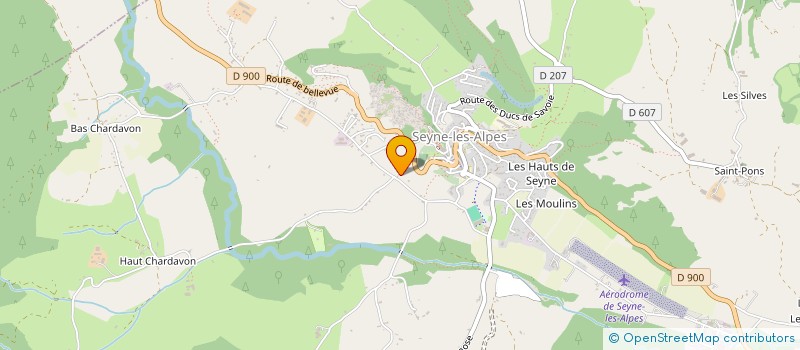 localisation de l'entreprise COLLECTIF D'ELEVEURS ALPINS à SEYNE