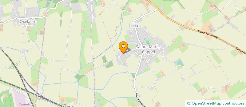 localisation de l'entreprise COLLECTIF D'EXPRESSION MUSICALE SMITLAP  SAINTE-MARIE-CAPPEL