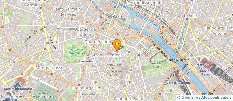 localisation de l'entreprise COLLECTIF D'HISTORIENS DE L'ART DE LA RENAISSANCE  PARIS