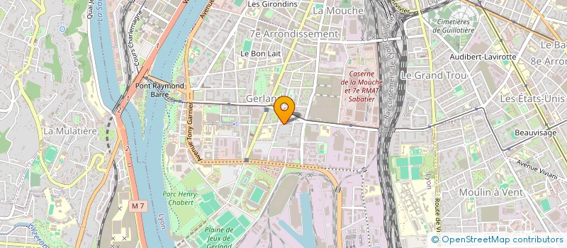 localisation de l'entreprise COLLECTIF D TERRE  LYON