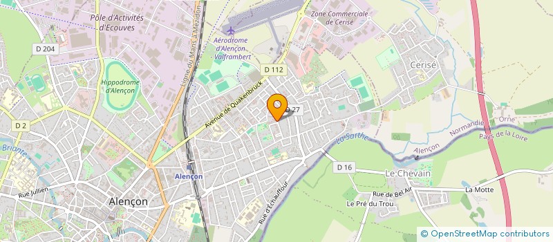 localisation de l'entreprise COLLECTIF D'URGENCE à ALENCON