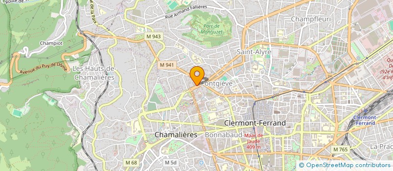 localisation de l'entreprise COLLECTIF DANSES D'ORIENT  CLERMONT-FERRAND