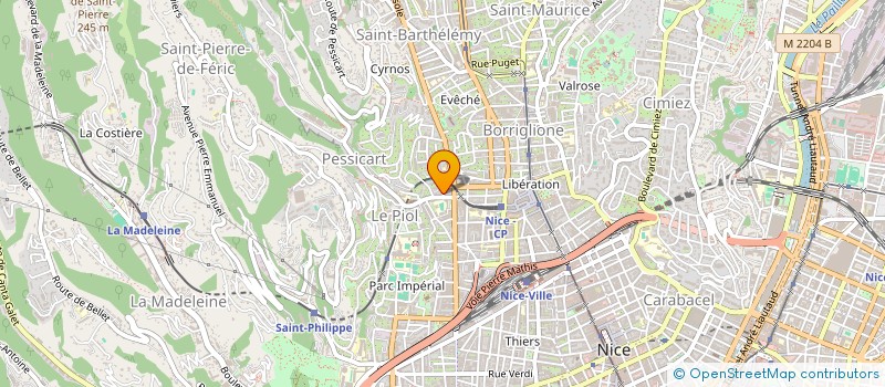 localisation de l'entreprise COLLECTIF DDD  NICE