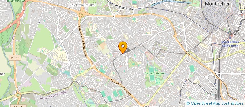 localisation de l'entreprise COLLECTIF DE COORDINATION DES COMITES DE QUARTIER DE LA VILLE DE MONTPELLIER à MONTPELLIER