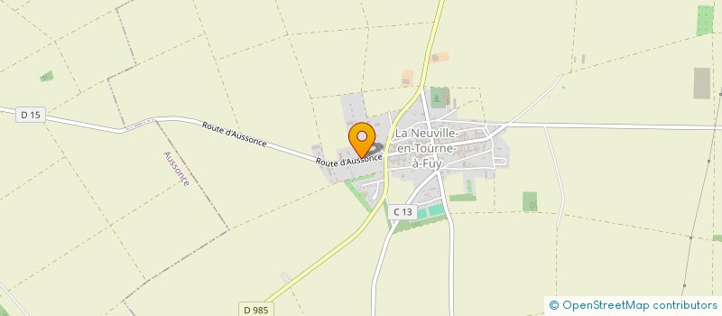 localisation de l'entreprise COLLECTIF DE DEFENSE DES RIVERAINS DU MONT DES QUATRE FAUX  LA NEUVILLE-EN-TOURNE-A-FUY