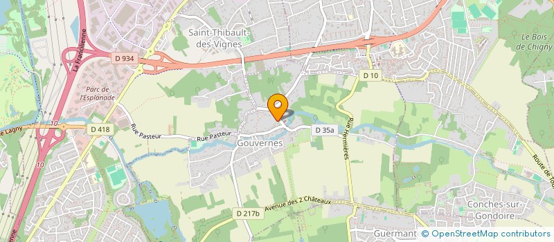 localisation de l'entreprise COLLECTIF DE GOUVERNES POUR LE MAINTIEN D'UNE AGRICULTURE PAYSANNE  GOUVERNES