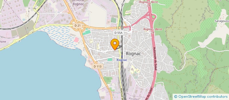 localisation de l'entreprise COLLECTIF DE L ESPPACE SOLIDARITE DE ROGNAC à ROGNAC