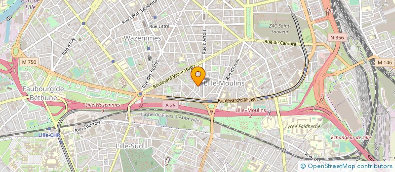 localisation de l'entreprise COLLECTIF DE LIBERATION DES IMAGES CENSUREES à LILLE